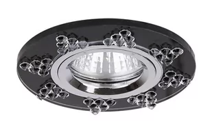 Candellux Podtynkowa halogenowa OPRAWA sufitowa OCZKO SS19 2250130 Chrom grafitowy - Lampy sufitowe - miniaturka - grafika 1