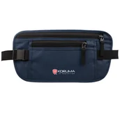 Nerki - Dyskretna saszetka turystyczna na biodro z ochroną RFID (granatowy) - miniaturka - grafika 1