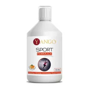 YANGO Multiwitamina Sport Formula - 500ml - Witaminy i minerały dla sportowców - miniaturka - grafika 5
