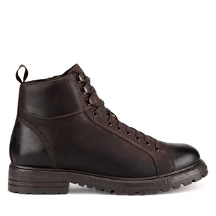 Trzewiki Lasocki ITALIAN-02 MB Brązowy - Botki męskie - miniaturka - grafika 1