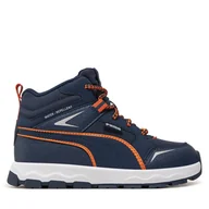 Buty dla chłopców - Sneakersy Puma Evolve Trail Ps 397645 02 Granatowy - miniaturka - grafika 1