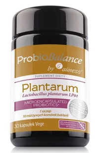 Aliness ProbioBALANCE Plantarum 10mld 30vkap. Probiotyk - Układ pokarmowy - miniaturka - grafika 1
