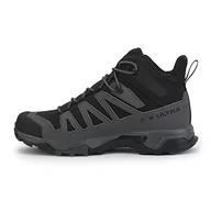 Buty trekkingowe męskie - Salomon Męskie buty trekkingowe X Ultra 4 Mid GTX Black/Magnet/Pearl Blue, 40 2/3 EU, Black Magnet Pearl Blue, 40 2/3 EU - miniaturka - grafika 1