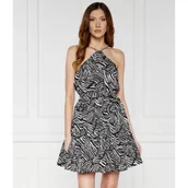 Sukienki - Michael Kors Sukienka z paskiem ZEBRA - miniaturka - grafika 1