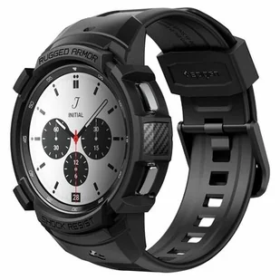 Spigen Pasek Rugged Armor Pro do Samsung Galaxy Watch 4 Classic 42mm Czarny - Akcesoria do smartwatchy - miniaturka - grafika 1