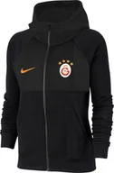 Moda i Uroda OUTLET - Bluza dla dzieci Nike Sportswear Full-Zip Hoodie czarna DA1686 010-L - miniaturka - grafika 1
