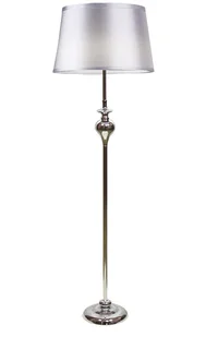 lampa Srebrna podłogowa z abażurem T031 Subilu - Lampy stojące - miniaturka - grafika 1