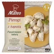 Zdrowa żywność - Mateo Pierogi z Kapustą bezglutenowe 450g - Mateo - miniaturka - grafika 1
