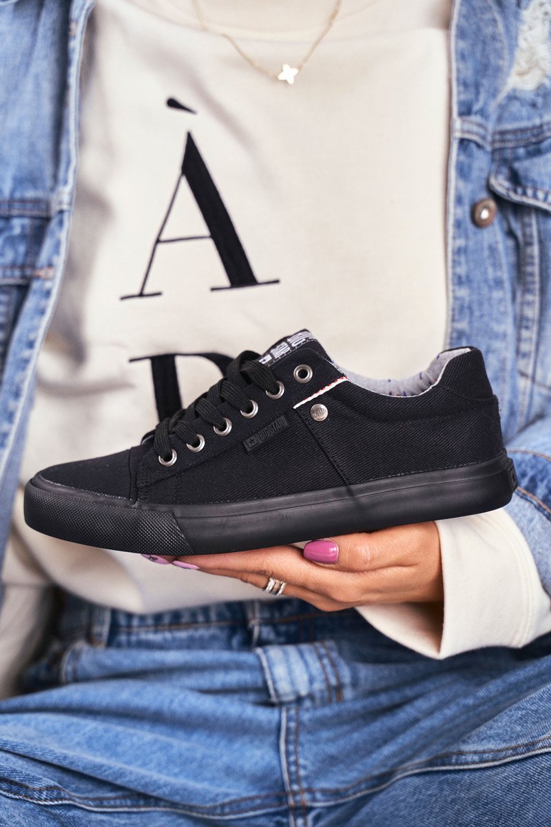 Damskie Trampki Big Star Czarne AA274513-37