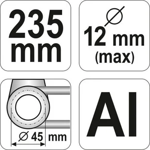 Yato Giętarka do przewodów hamulcowych 12 mm YT-0814 - Narzędzia warsztatowe - miniaturka - grafika 4