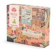 Puzzle - Puzzle La Grande Familie – Moulin Roty - miniaturka - grafika 1