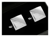 Spinki do mankietów i krawatów - Modne SPINKI DO MANKIETÓW Koszuli Spinka s16 - miniaturka - grafika 1