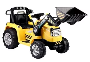 LEANToys Traktor na Akumulator ZP1005 Żółte - Pojazdy elektryczne dla dzieci - miniaturka - grafika 1