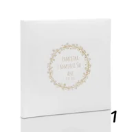 Albumy fotograficzne - Album komunijny wklejany 10 kremowych stron, personalizowany, 4 wzory - miniaturka - grafika 1