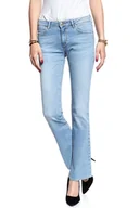 Spodnie damskie - Wrangler, Spodnie damskie, Bootcut Fresh Breeze W28BQB15K, rozmiar W26 L32 - miniaturka - grafika 1