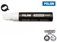 Przybory szkolne - Marker Do Szyb Milan Fluoglass Biały Szeroki 15 Mm 8411574064657 - miniaturka - grafika 1