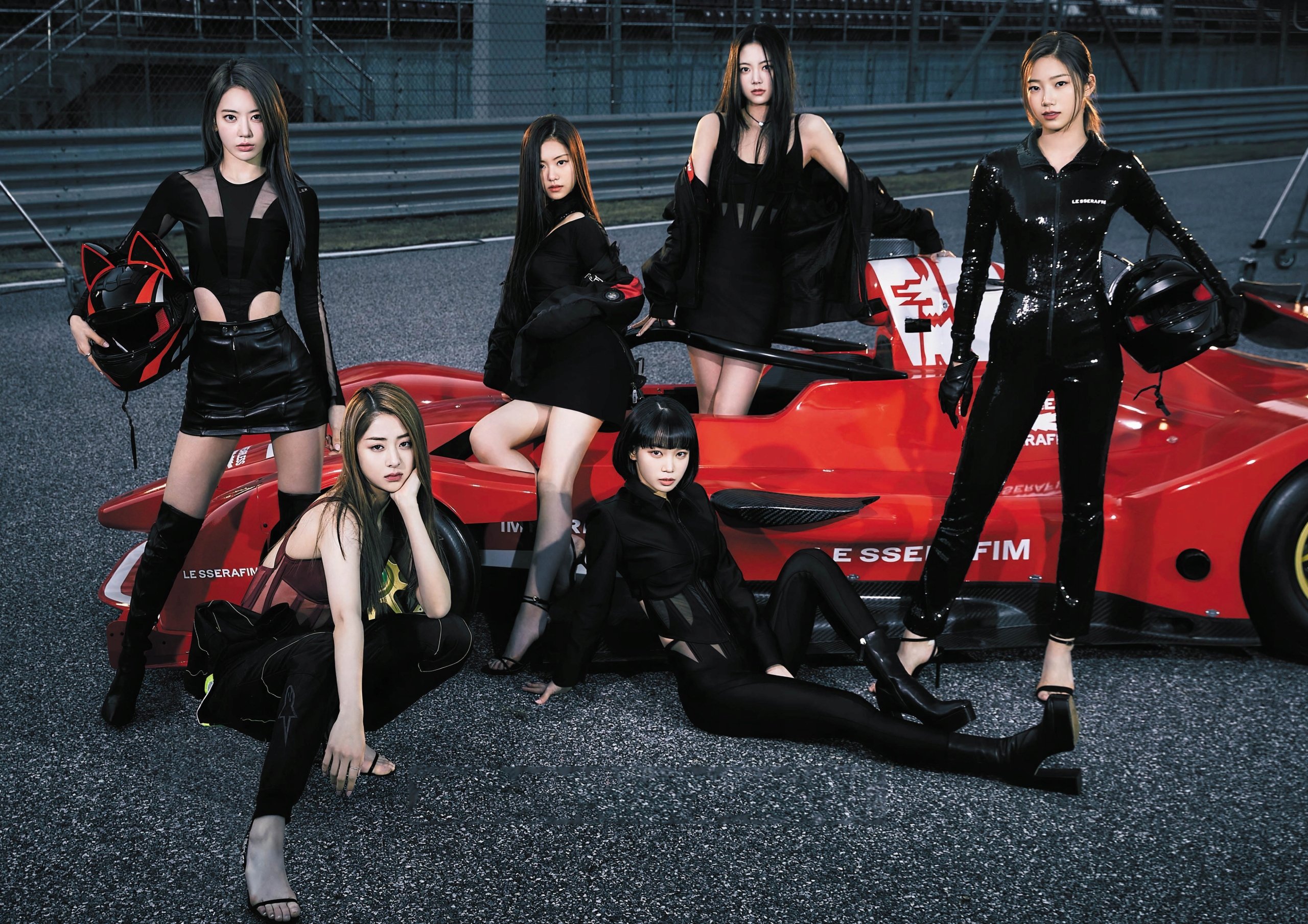 Plakat A1 Le Sserafim K-Pop Kpop Korea Muzyka