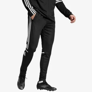 Spodnie Piłkarskie Adidas Squadra 25 Treningowe Zapinane Kieszenie JE2782 - Spodnie sportowe męskie - miniaturka - grafika 1