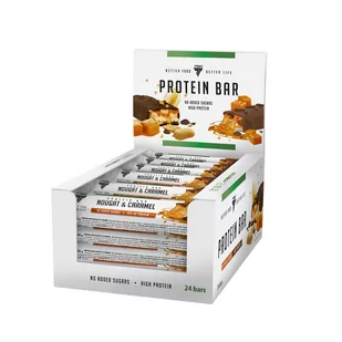 Protein Bar 24X46G Nougat & Caramel - Batony proteinowe - miniaturka - grafika 1