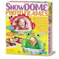 Zabawki kreatywne - 4M Zrób to sam Śnieżne kule ramki na zdjęcia - miniaturka - grafika 1