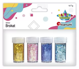 Brokat sypki 4x7g Titanum - Pasmanteria - miniaturka - grafika 1