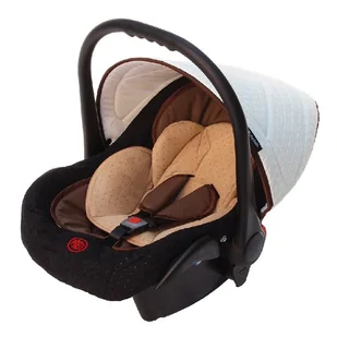 BabySafe Start VIP Adventure 0-10kg White/Brown - Foteliki samochodowe - miniaturka - grafika 1
