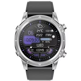 Carneo Adventure HR+ 2nd gen. Czarny srebrna koperta - Smartwatch - miniaturka - grafika 1