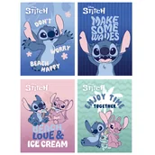Zeszyty szkolne - 4 SZT. X ZESZYT A5, 16 KARTEK, KRATKA, STITCH, UNIPAP KAŻDY INNY - miniaturka - grafika 1
