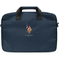Torby na laptopy - U.S. Polo ASSN Torba U.S Polo ASSN US Polo Torba USCB15PUGFLNV 15&quot granatowa/navy USCB15PUGFLNV - miniaturka - grafika 1