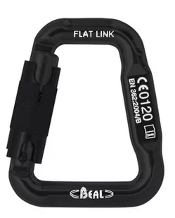 Karabinek Flat Link Black - Sprzęt wspinaczkowy - miniaturka - grafika 1