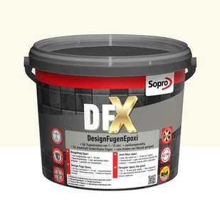 Fuga epoksydowa DFX biały 10 16 5kg - Fugi - miniaturka - grafika 1