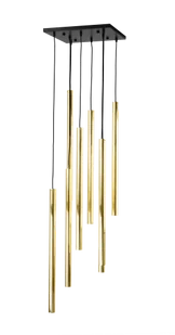 Amplex Akadi lampa wisząca 8-punktowa 0136ax - Lampy sufitowe - miniaturka - grafika 1