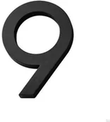 Numery na dom - Numer domu Modern mała cyfra 9 Aluminium - miniaturka - grafika 1