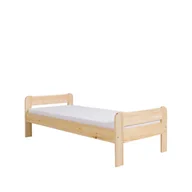 Łóżka dla dzieci i młodzieży - Łóżko Drewniane Sosnowe Alex 80 x 200 Meble Doktór Sosna Naturalna Lakierowana - miniaturka - grafika 1