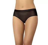 Majtki damskie - Majtki szorty klasyczne siateczkowe Nano czarne, Teyli - miniaturka - grafika 1