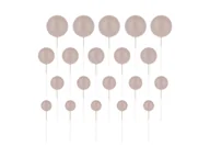 Ciasta i półprodukty do ciast - Pikery Beżowe Kulki - 20 szt. - miniaturka - grafika 1