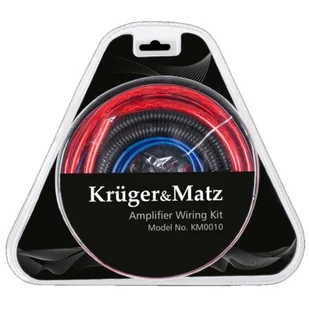 KRUGER&amp;MATZ KRUGER&amp;MATZ Zestaw montażowy KRUGER&amp;MATZ do wzmacniaczy KM0010 KM0010 KM0010 - Akcesoria car audio - miniaturka - grafika 1