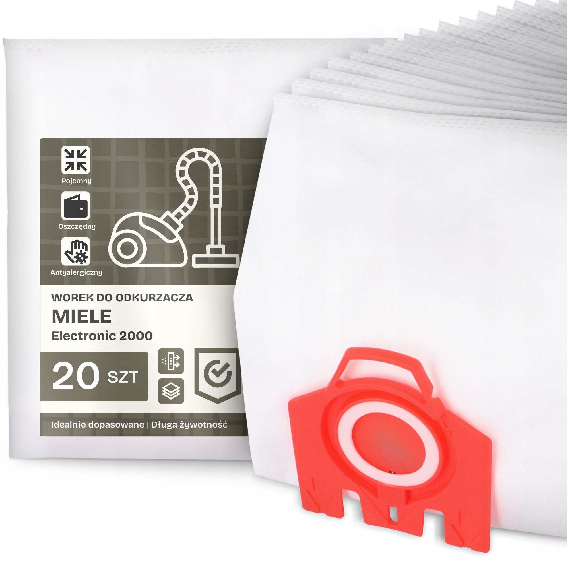 20x Worek do Odkurzacza Miele Electronic 2000 Syntetyczny Torba Worki G9