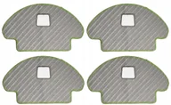 Akcesoria do robotów sprzątających - 4 x Mop ściereczki do iRobot Roomba Combo - miniaturka - grafika 1
