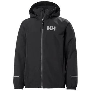Helly Hansen JR Juell, kurtka przeciwdeszczowa, dziecięca, czarna - Kurtki i płaszcze dla chłopców - miniaturka - grafika 1