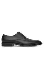 Półbuty męskie - BOSS Półbuty 50542414 001 Czarny - miniaturka - grafika 1