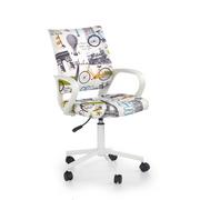 Fotele i krzesła biurowe - Fotel Obrotowy Młodzieżowy Ibis Paris Halmar - miniaturka - grafika 1