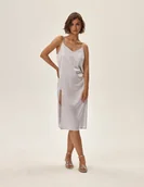 Bielizna nocna - Koszula nocna Jelly - szary XL - miniaturka - grafika 1