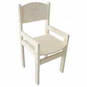 Zestawy mebli dla dzieci - KRZESEŁKO PEŁNE Z PODŁOKIETNIKIEM DLA STARSZAKA + GRAWER DO WYBORU NOWOŚĆ - miniaturka - grafika 1