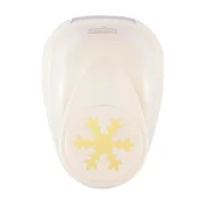 Scrapbooking - Dziurkacz Ozdobny Śnieżynka Średnia • Vaessen Creative - miniaturka - grafika 1