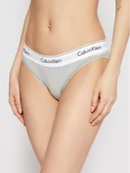 Majtki damskie - Calvin Klein Underwear Figi klasyczne 0000F3787E Szary - miniaturka - grafika 1