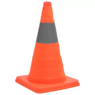 VidaXL Lumarko Rozkładane pachołki drogowe, 10 szt., 42 cm 150950 VidaXL - Drabiny - miniaturka - grafika 1
