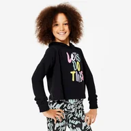 Odzież sportowa dziecięca - Bluza do tańca modern jazz dla dzieci Starever crop - miniaturka - grafika 1