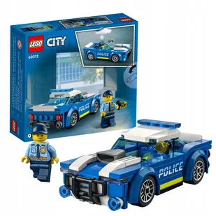 KLOCKI LEGO CITY RADIOWÓZ POLICJA SAMOCHÓD AUTO PREZENT DLA 5,6,7 LATKA - Klocki - miniaturka - grafika 1