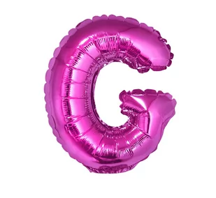 GoDan Balon foliowy litera G, 14", różowy FG-L35RG - Balony i akcesoria - miniaturka - grafika 1